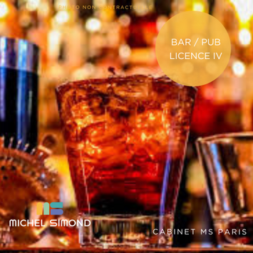 Vente - Bar - Brasserie - Licence IV - Paris (75)