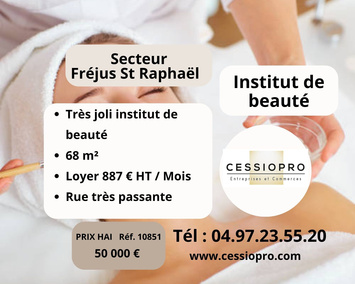 Vente - Esthétique - Institut de beauté - Frejus (83600)