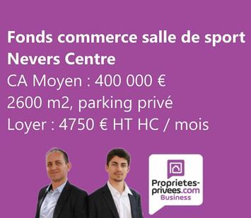 Vente - Club de sport - Nièvre (58)