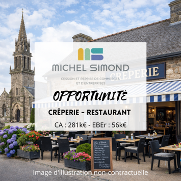 Vente - Restaurant - Crêperie - Finistère (29)