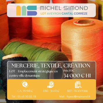 Vente - Linge de maison - Mercerie - Lot (46)