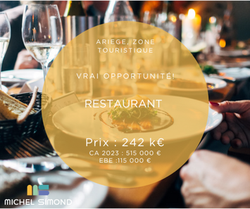 Vente - Restaurant - Ariège (09)