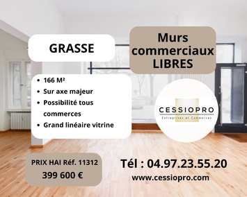 Vente de murs de boutique - Grasse (06130)
