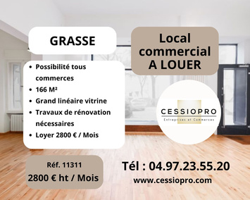 Location Entrepôt / Local d'activités - Grasse (06130)