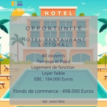 Vente - Hôtel - Restaurant - Gard (30)