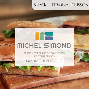 Vente - Restaurant rapide - Snack - Terminal de cuisson - Ardèche (07)