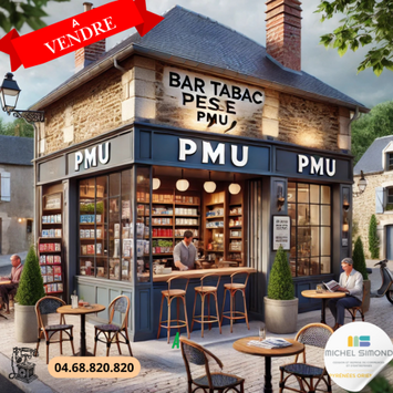 Vente - Bar - Brasserie - Tabac - FDJ - Loto - PMU - Presse - Pyrénées-Orientales (66)