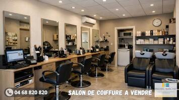 Vente - Salon de coiffure - Pyrénées-Orientales (66)-photo-1