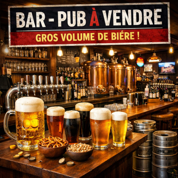 Vente - Bar - Brasserie - Bar à thème - Manche (50)