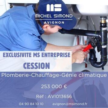 Vente - Plomberie Chauffage - Vaucluse (84)