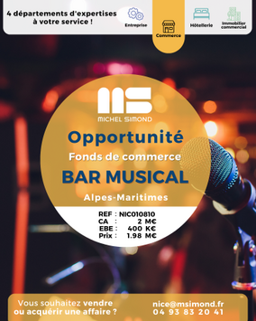 Vente - Bar - Brasserie - Bar à thème - Licence IV - Alpes-Maritimes (06)-photo-3