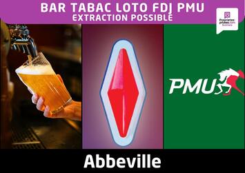 Vente - Bar - Tabac - FDJ - Loto - Somme (80)