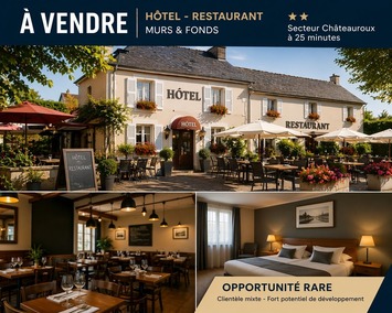 Vente - Hôtel - Restaurant - Chateauroux (36000)