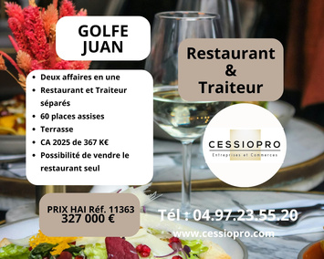 Vente - Restaurant - Traiteur - Vallauris (06220)