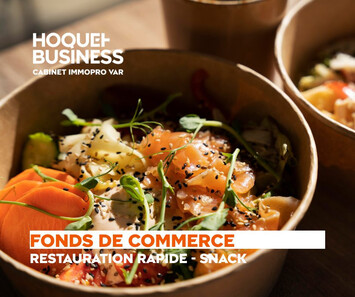 Vente - Restaurant - Restaurant rapide - Vente à emporter - Var (83)