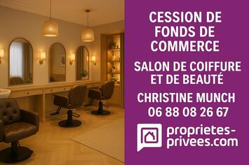 Vente - Institut de beauté - Salon de coiffure - Val-d'Oise (95)