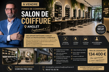 Vente - Salon de coiffure - Anglet (64600)