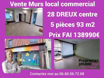 Vente de murs de boutique - Eure-et-Loir (28)
