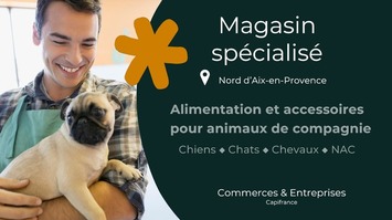 Vente - Animalerie - Chasse pêche - Pertuis (84120)