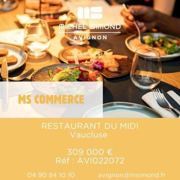 Vente - Restaurant - Restaurant du midi - Vaucluse (84)-photo-2