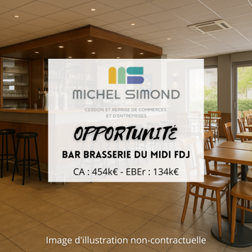 Vente - Bar - Brasserie - FDJ - Licence IV - PMU - Finistère (29)