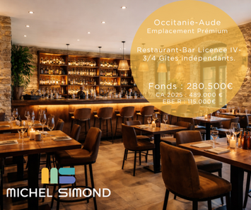 Vente - Bar - Restaurant - Gîte - Licence IV - Aude (11)
