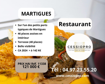 Vente - Restaurant - Martigues (13500)