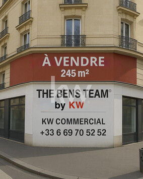 Vente de murs de boutique - Paris (75)