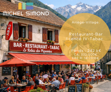 Vente - Bar - Brasserie - Restaurant - Tabac - Ariège (09)