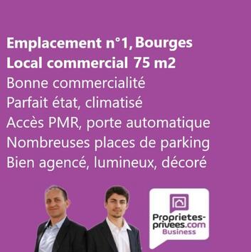 Vente de murs de boutique - Cher (18)