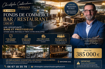 Vente - Bar - Restaurant - Bayonne (64100)