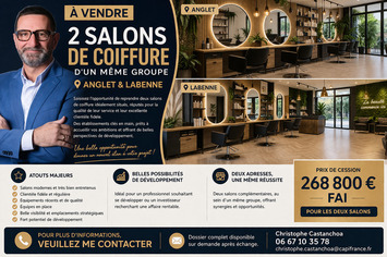 Vente - Salon de coiffure - Labenne (40530)