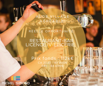 Vente - Bar - Brasserie - Restaurant - Alimentation - Epicerie - Superette - Aude (11)-photo-1