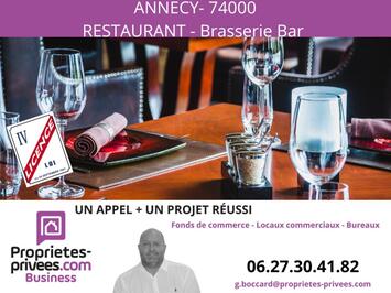 Vente - Bar - Brasserie - Restaurant - Haute-Savoie (74)