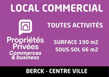 Vente de murs de boutique - Pas-de-Calais (62)