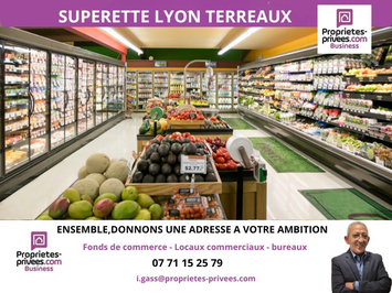 Vente - Alimentation - Epicerie - Superette - Rhône (69)