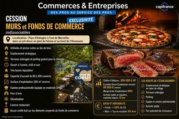 Vente - Restaurant - Pizzeria - Roquevaire (13360)