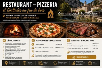 Vente - Restaurant - Pizzeria - Roquevaire (13360)-photo-2