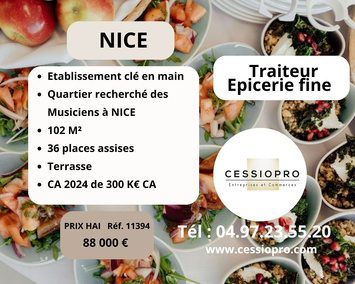 Vente - Alimentation - Epicerie - Traiteur - Nice (06000)