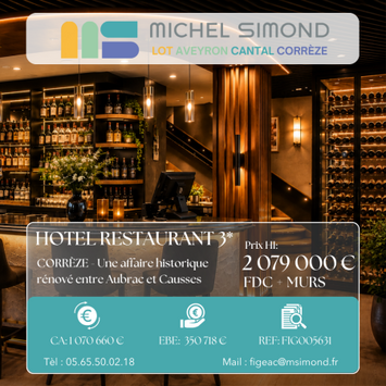 Vente - Hôtel - Restaurant - Aveyron (12)