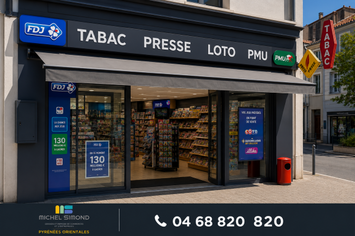 Vente - Tabac - Librairie - Loto - PMU - Presse - Pyrénées-Orientales (66)-photo-1