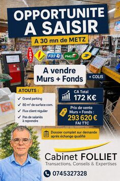 Vente - Tabac - PMU - Presse - Téléphonie - Moselle (57)-photo-2