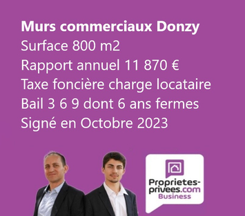 Vente de murs de boutique - Nièvre (58)
