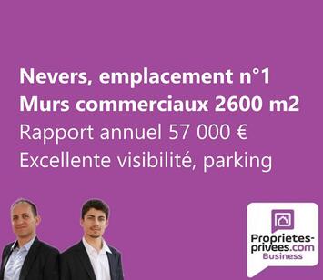 Vente de murs de boutique - Nièvre (58)