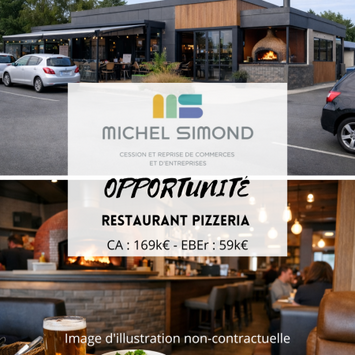 Vente - Restaurant - Pizzeria - Vente à emporter - Morbihan (56)