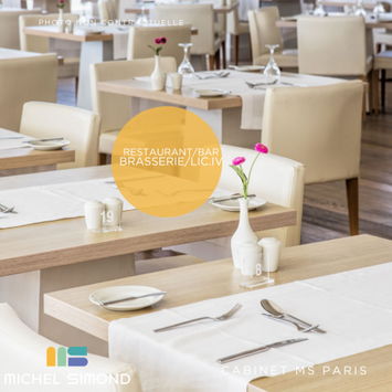 Vente - Bar - Brasserie - Restaurant - Paris (75)