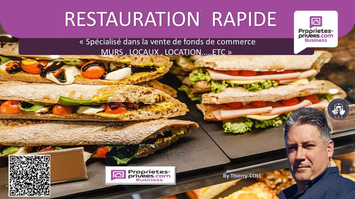 Vente - Restaurant - Restaurant rapide - Snack - Rhône (69)-photo-1