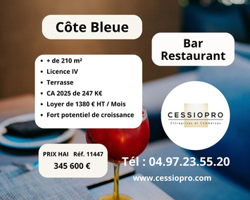 Vente - Bar - Restaurant - Carry-le-Rouet (13620)