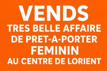 Vente - Habillement - Lorient (56100)