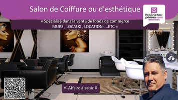 Vente - Salon de coiffure - Ardèche (07)